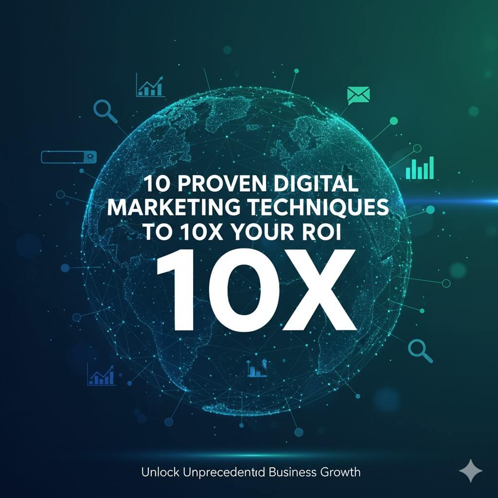 10 Proven Digital Marketing Techniques to 10X Your ROI